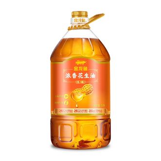 金龙鱼  浓香花生油5L 正品家用大桶实惠炒菜食用油花生油