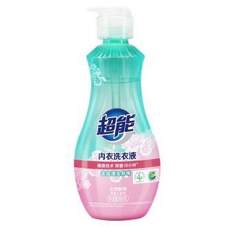 超能 内衣洗衣液860g*2瓶去血渍去异味 正品包邮 超能 内衣洗衣液860g*2瓶去血渍去异味 正品包邮