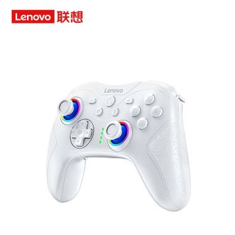 联想（Lenovo）  S01无线游戏手柄 白色 switch手柄steam手柄HD震动蓝牙体感NS电脑PC手机原神王国之泪黑神话悟空绝区零