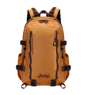 Jeep  JEEP吉普男女双肩背包户外休闲旅行简约双肩包撞色韩版防水电脑包PP51X02391