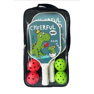 匹克/PEAK  玻钎匹克球2拍4球亲子套装  运动球拍套装