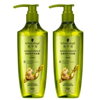 施华蔻  精华洗发露(洗发水600ml*2)  控油去屑净澈头皮一共发两瓶