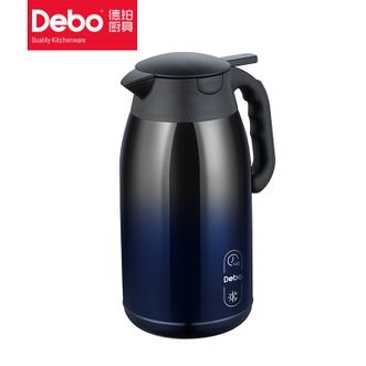 德铂（Debo）  乔伊纳保温壶热水瓶暖壶保温瓶办公室暖瓶2.1L大容量DEP-851渐变蓝