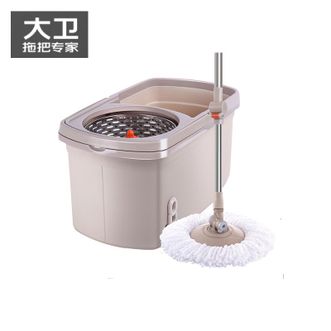 大卫  大卫 双驱动免手洗拖把拖布可拆卸地拖墩布好神拖 D6