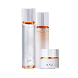 珀莱雅/Proya  双抗水乳套装+面霜美白护肤品（双抗焕亮清透水160ML+双抗焕亮清透乳120ML+双抗焕亮清透凝霜50G）