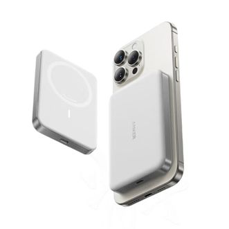 安克/Anker  MagGo超薄磁吸无线快充10000毫安充电宝移动电源便携 A1664