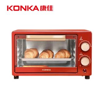 康佳/Konka  电烤箱家用多功能烘焙 定时控温 迷你小巧容量 一机多用 小烤箱  KDKX-1001