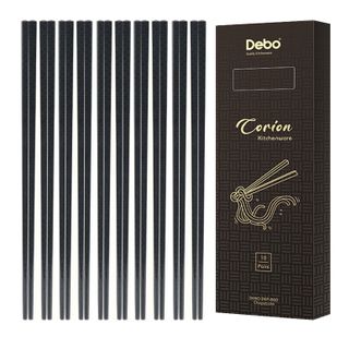 德铂（Debo）  科里恩家用筷子不易发霉易清洗耐高温 10双装